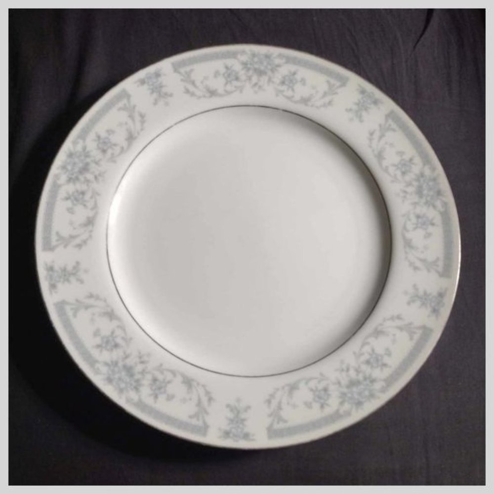 10 1/8" Vintage Sheffield Blue Whisper Porcelain Fine China
